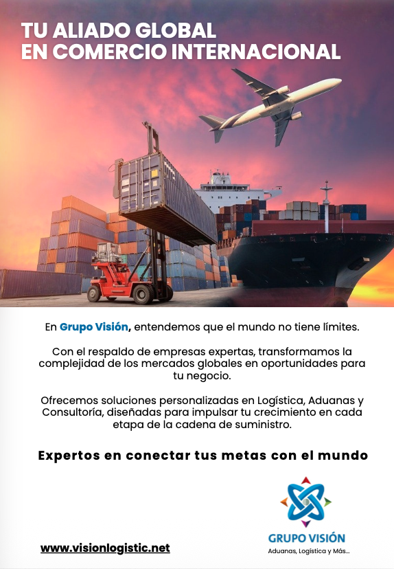 Grupo Visión logística aduanal con 30 años de operación en México
