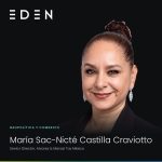 Carátula del episodio de EDEN con María Sac-Nicté Castilla Craviotto