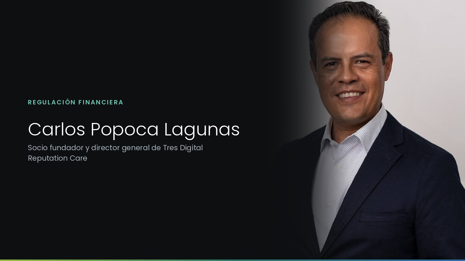 Carlos Popoca Lagunas, director general de Tres Digital Reputation Care